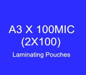 A3 x 100micron (303*426) Laminating Pouches (High Quality)
